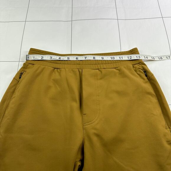 Public Rec Pants Mens 28 Gold Brown All Day Every Day Jogger Stretch Travel Tan - Picture 8 of 13